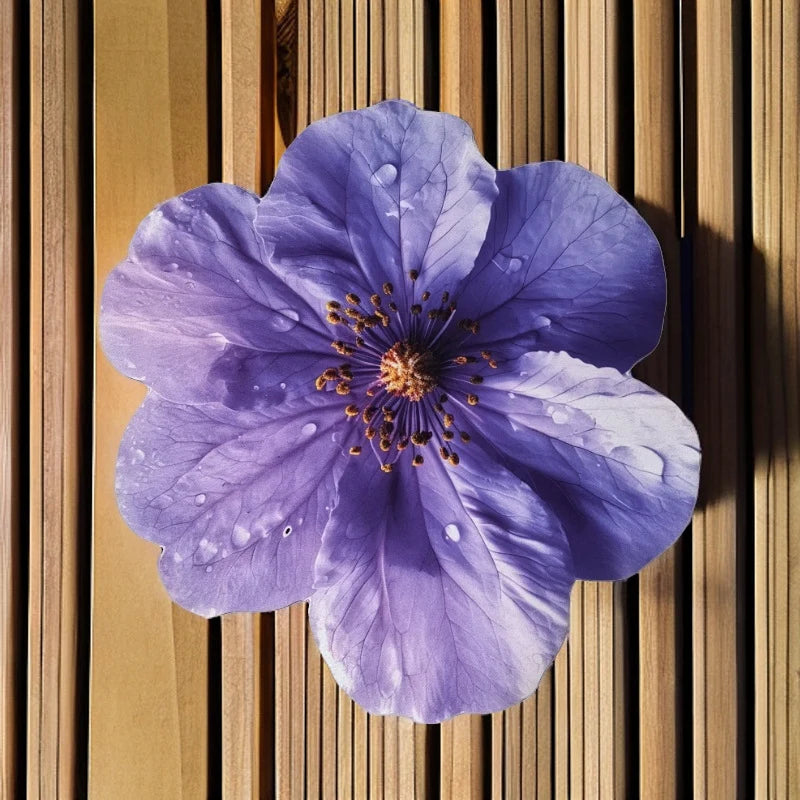 Elegant Floral Placemats & Silicone Coasters (COMBO)