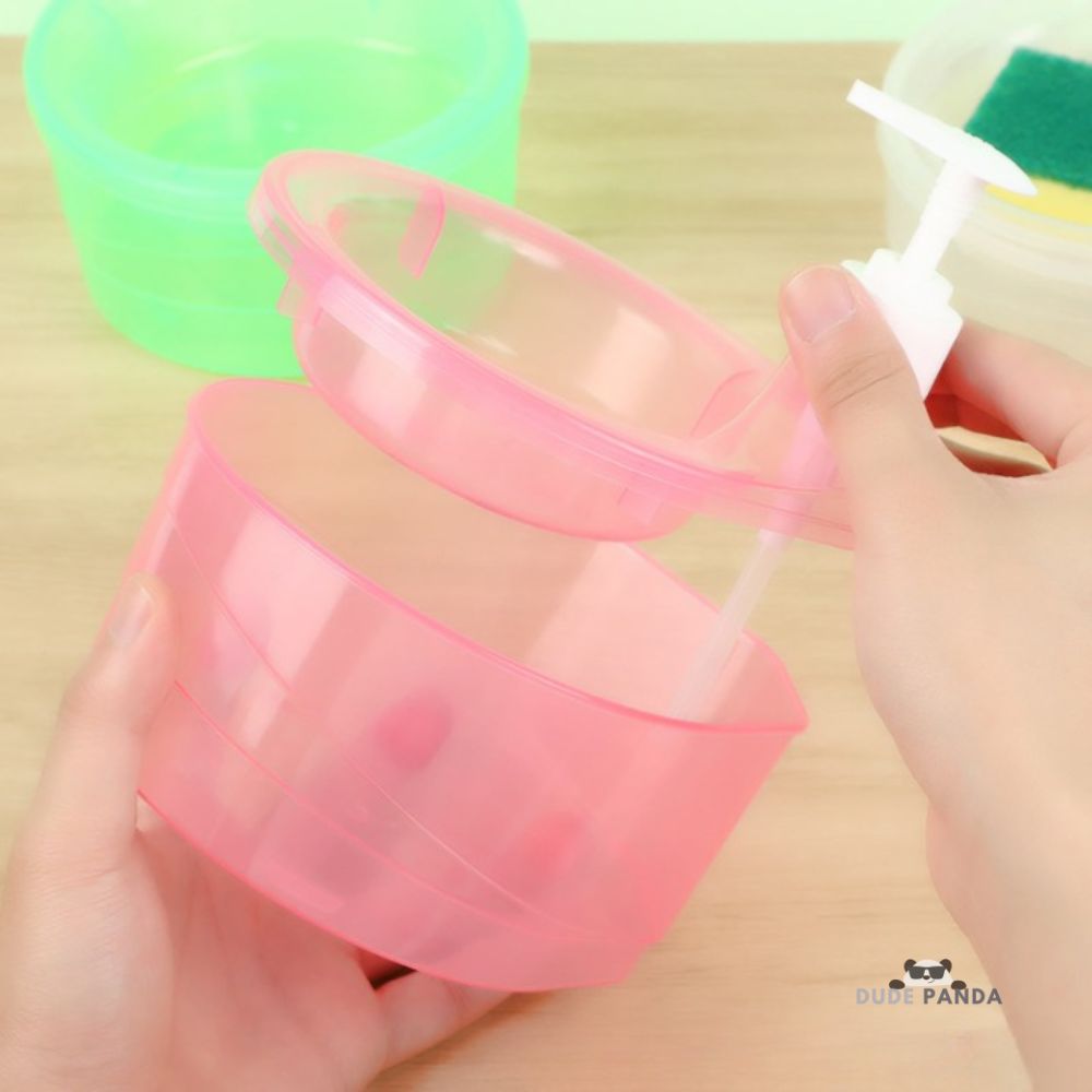 Kitchen Liquid Dispenser - Free Sponge