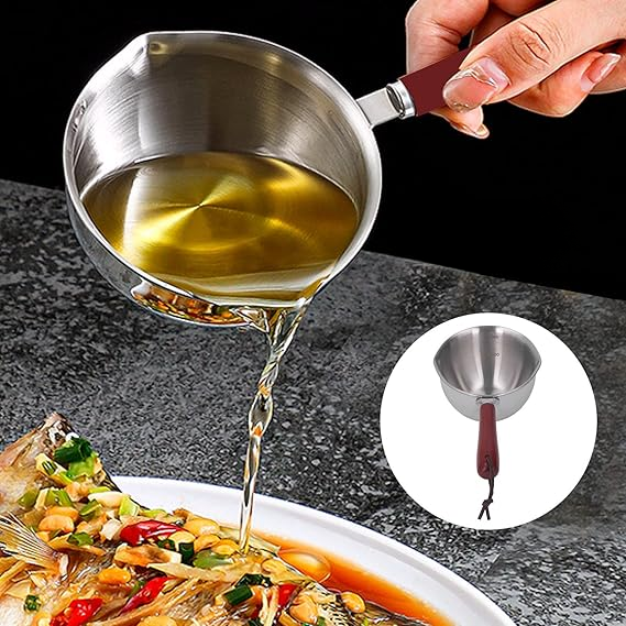 Stainless Steel Hot Oil Pan