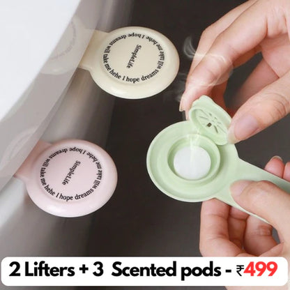 Fragranced Toilet Seat Lifter