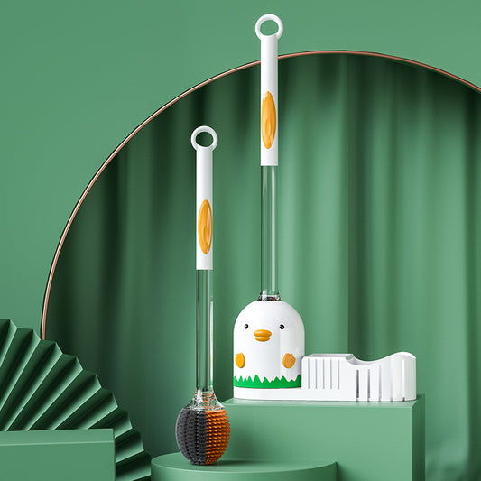 Cartoon Toilet Brush Set