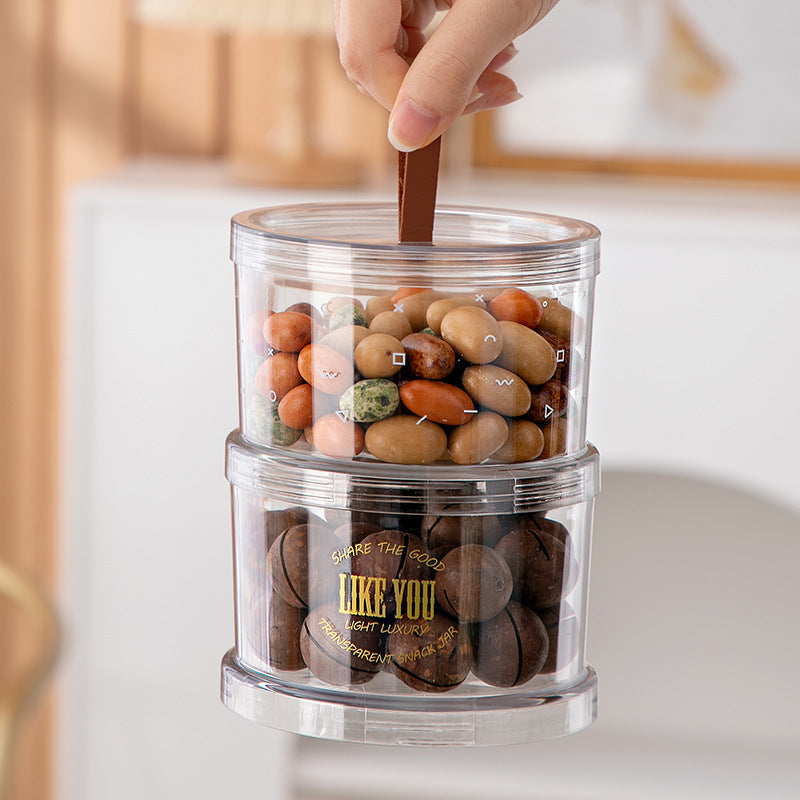 Stackable Snacks Jar