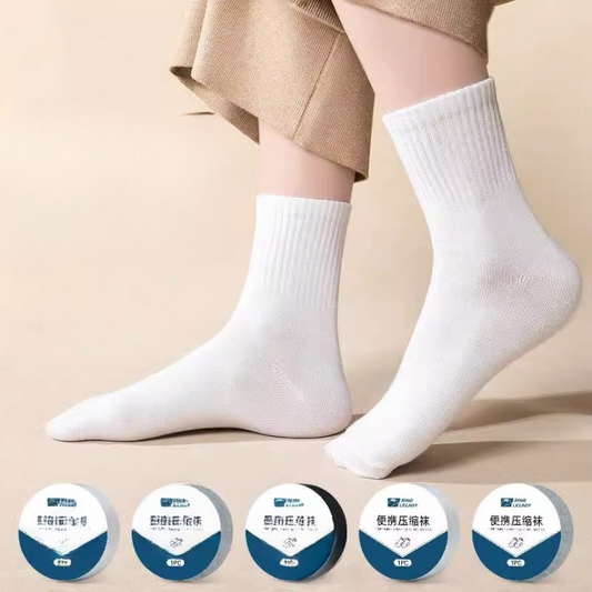 Travel Fresh Compressed Socks