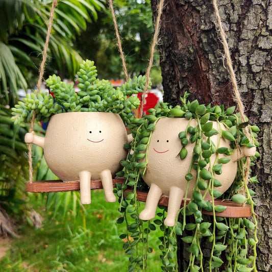 Cute Flower Swinging Pot