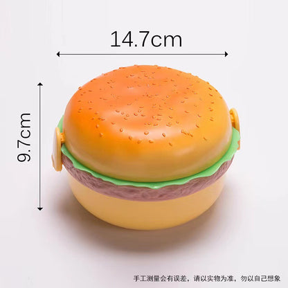 Burger Shaped Lunch Box (Buy 1 Get 1 Free)