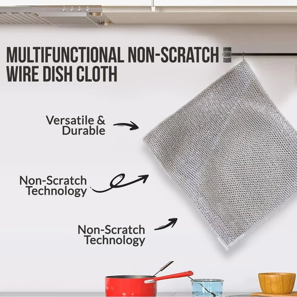 Non-Scratch Mesh Cloth