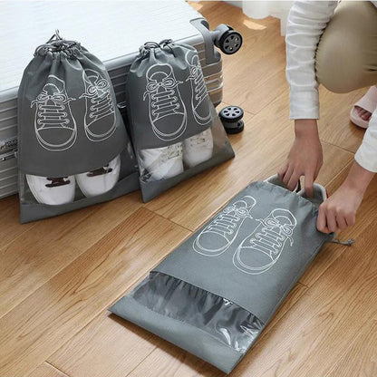 Travel Shoe Bags (Pack of 10 Bags)