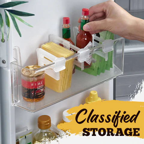 Expandable Refrigerator Storage Divider